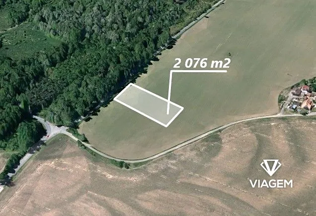 Prodej stavebního pozemku 2076 m²